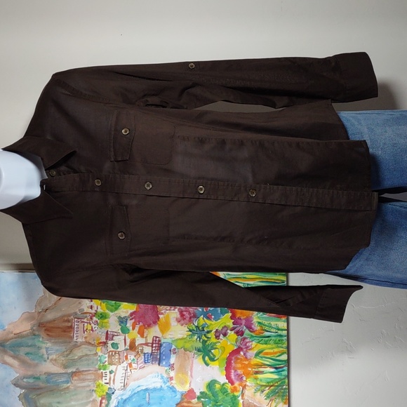 Liz Claiborne Cotton Shirt - Picture 1 of 6